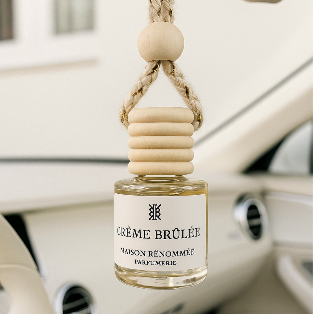 Crème Brûlée - Parfum Voiture - Maison Renommée