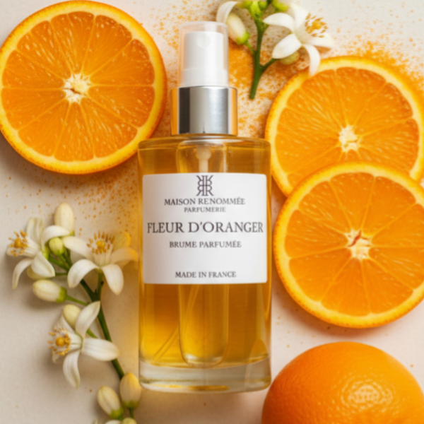 Spray d'intérieur & textile - Fleur D'oranger - Maison Renommée