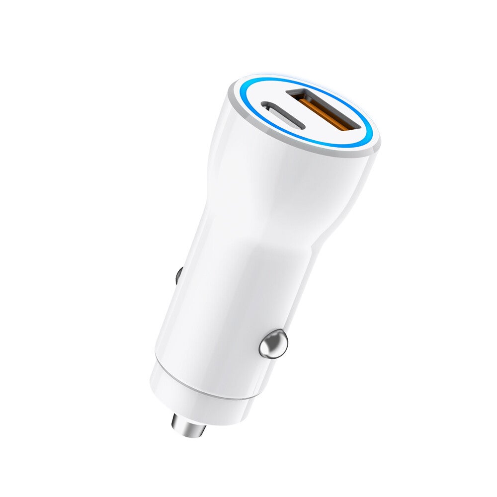 Car Charger Dual interface charging , USB Type C ASPOR A910