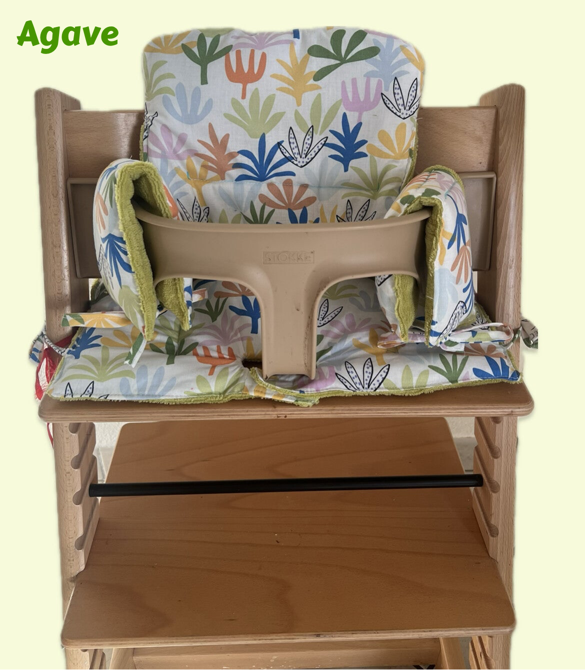 Coussin Chaise Haute Tripp Trapp Stokke - Agave
