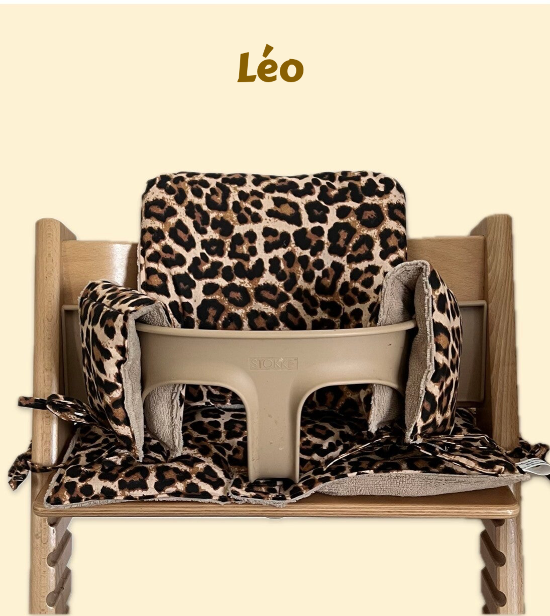 Coussin Chaise Haute Tripp Trapp Stokke - Léo