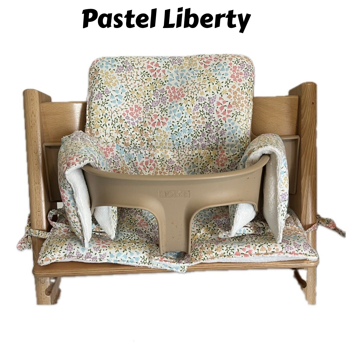 Coussin Chaise Haute Tripp Trapp Stokke - Pastel Liberty