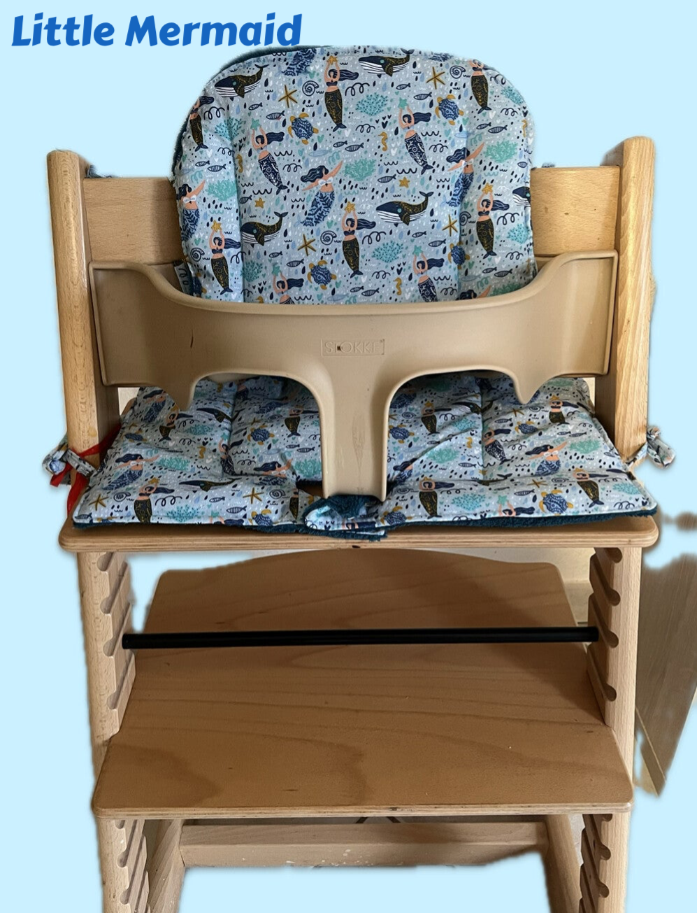 Coussin Chaise Haute Tripp Trapp Stokke SAcc. - Little Mermaid