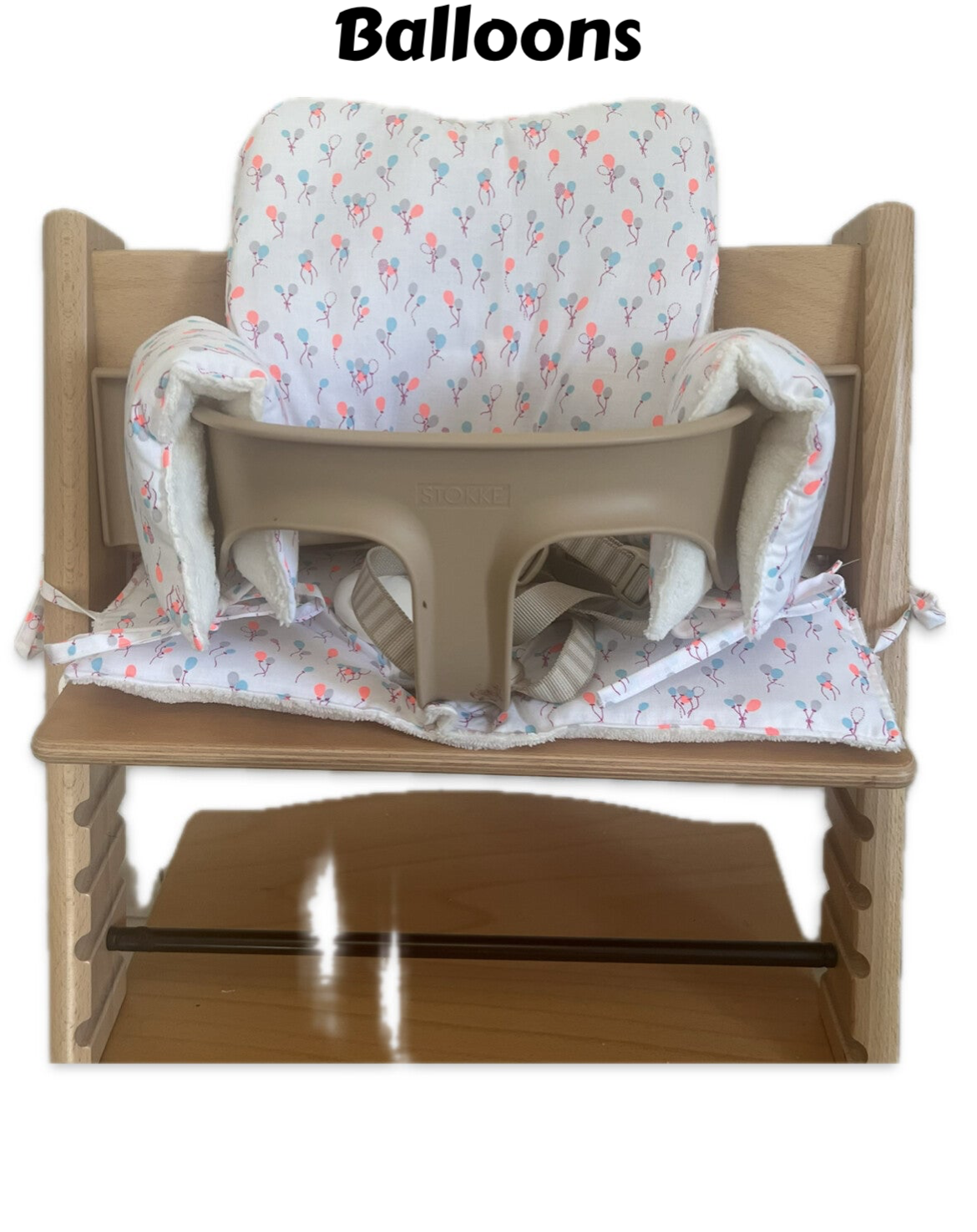Coussin Chaise Haute Tripp Trapp Stokke - Balloons