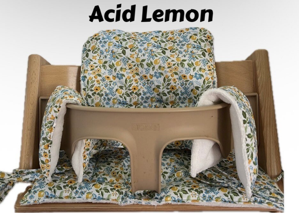 Coussin Imperméable Chaise Haute Stokke - Acid Lemon
