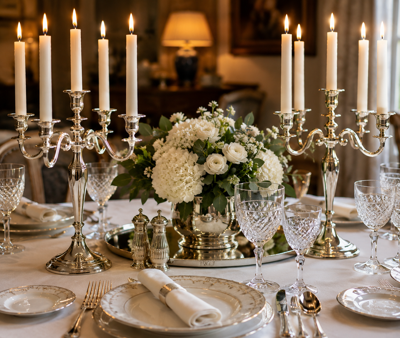 Table classique décoration art de la table 