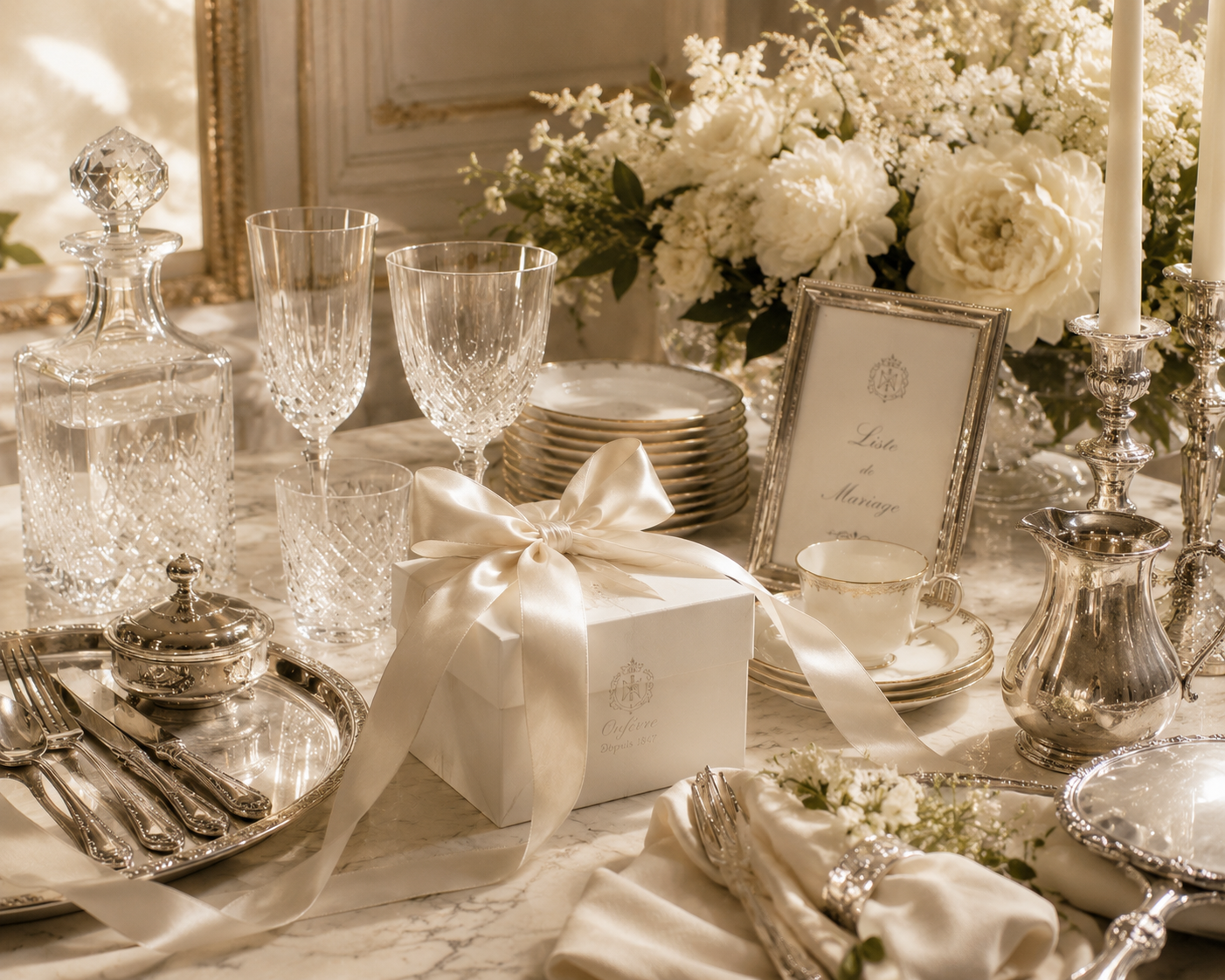 Cadeaux de mariage classique 
