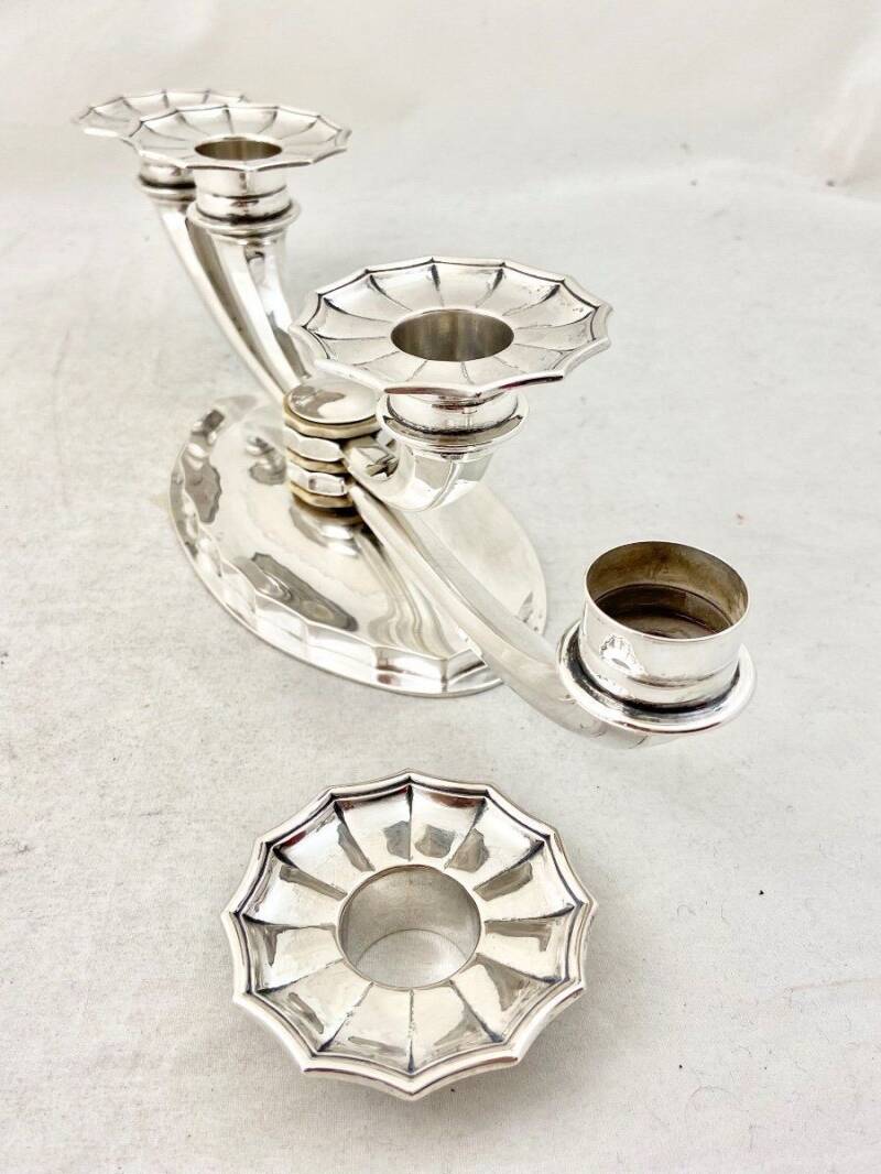 Candélabres art nouveau Wolfers 