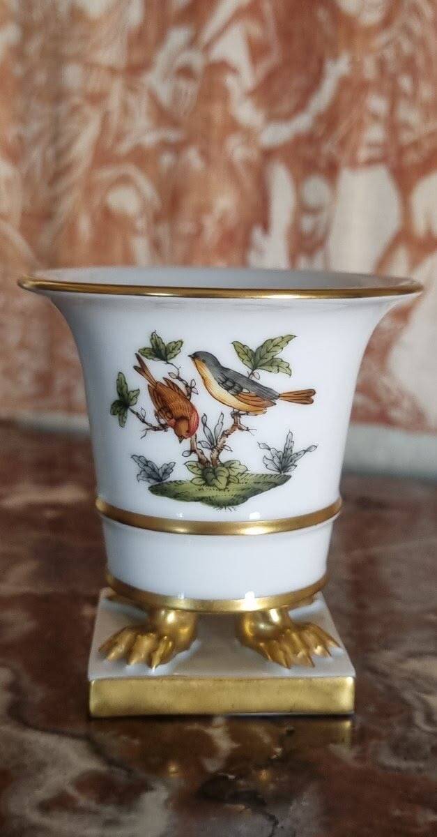 Décor aux oiseaux herendt porcelaine 