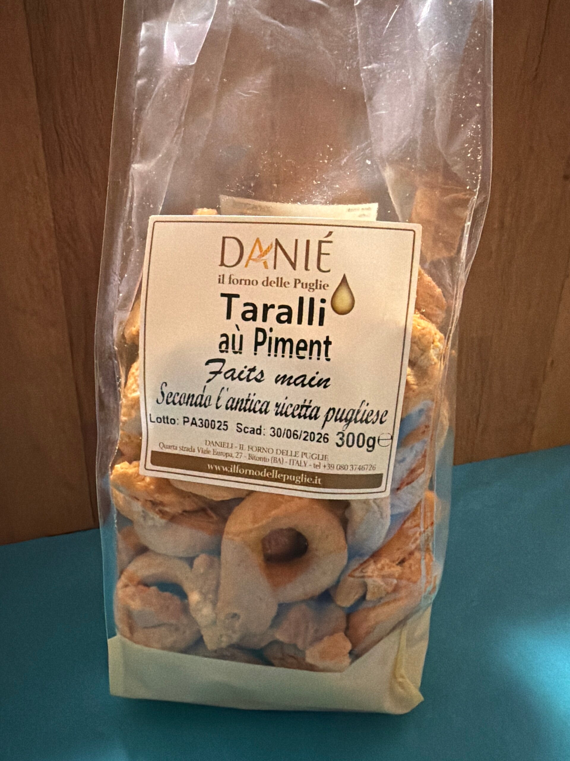 Taralli au piment