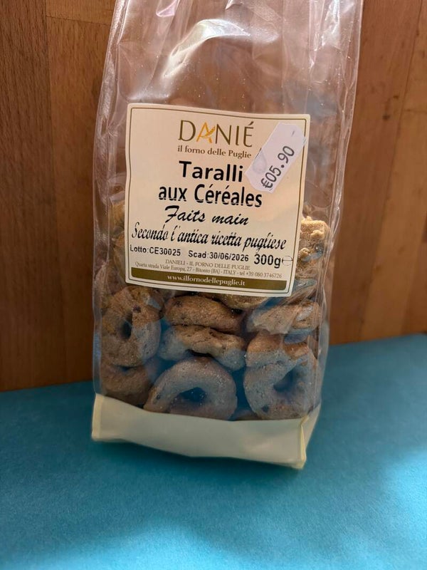 Taralli aux céréales
