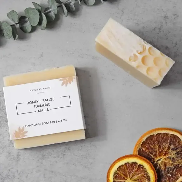 Honey Orange Turmeric Soap Bar