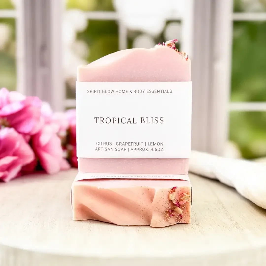 Tropical Bliss - Handcrafted Artisan Soap Bar