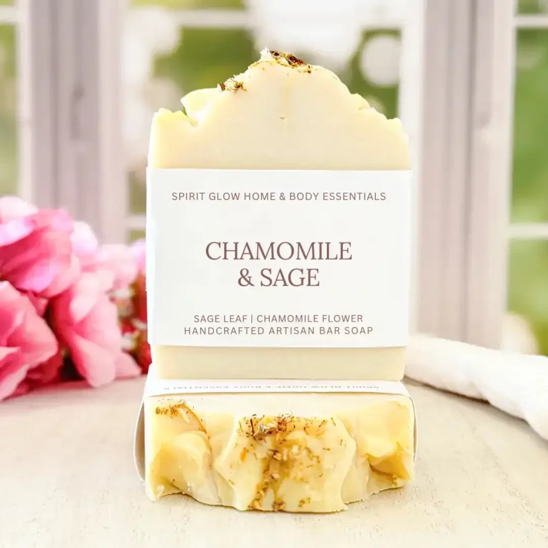 Chamomile & Sage - Handcrafted Artisan Soap Bar