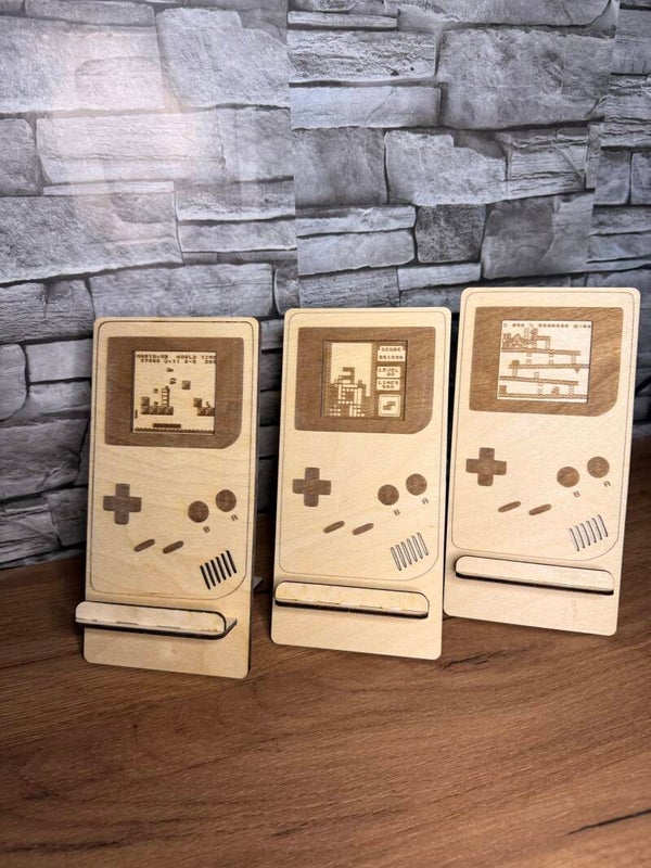 Retro Gameboy Handyhalter