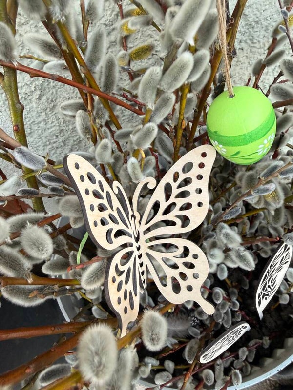 Holz Schmetterling