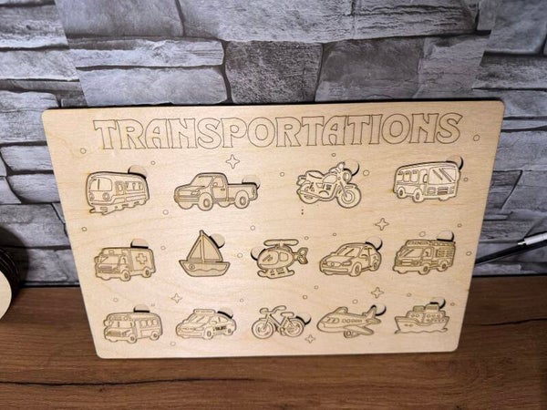 Puzzle Fahrzeuge