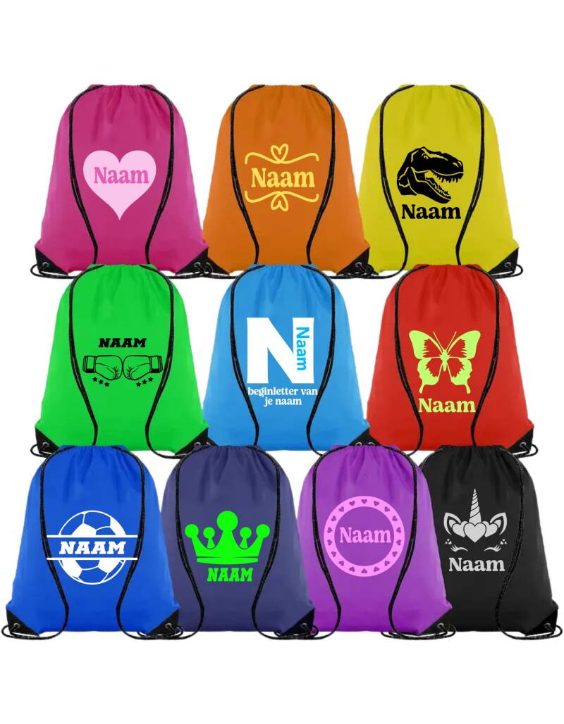 Gym/sport tas met foto