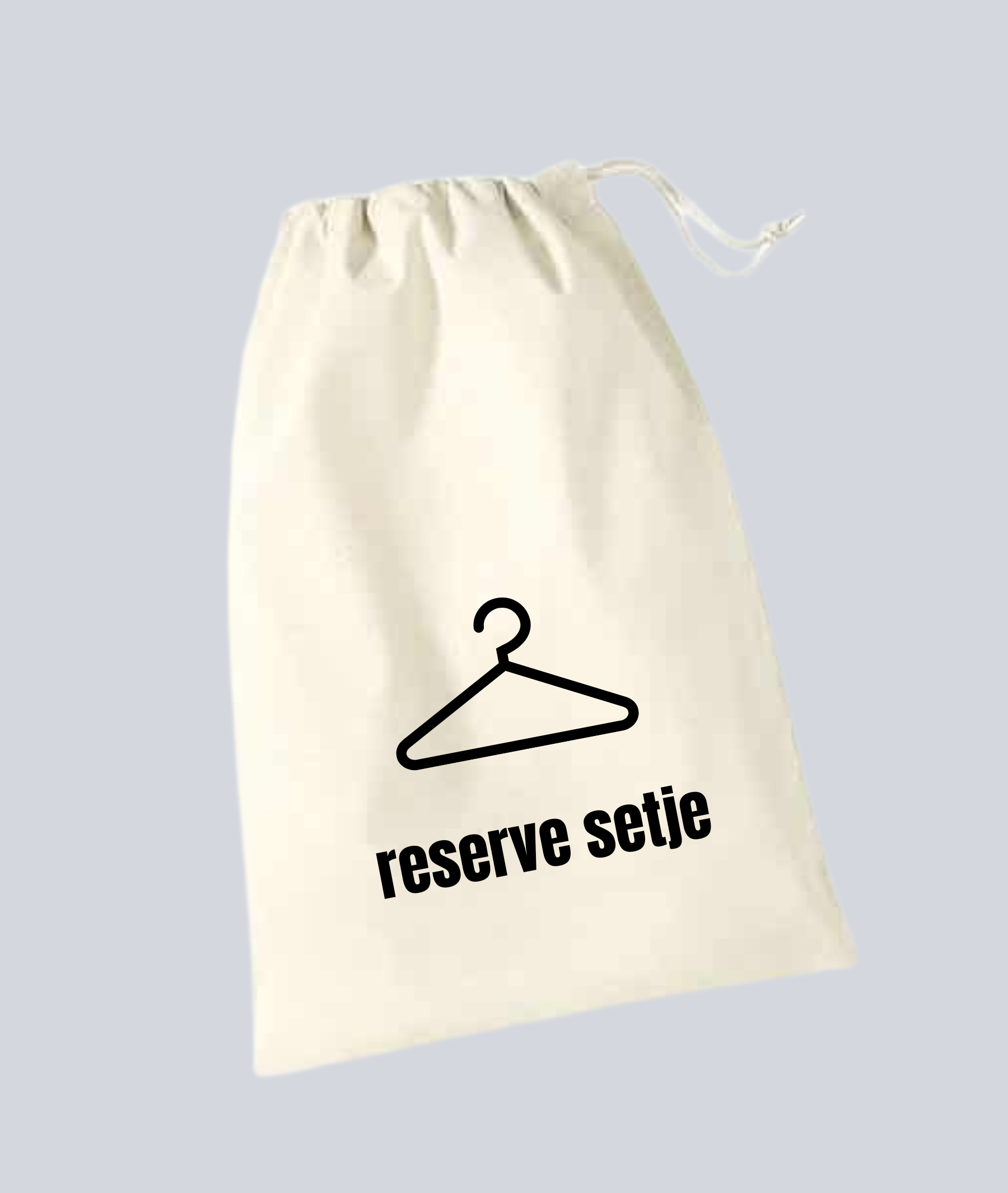 Bewaarzak "reserve setje"