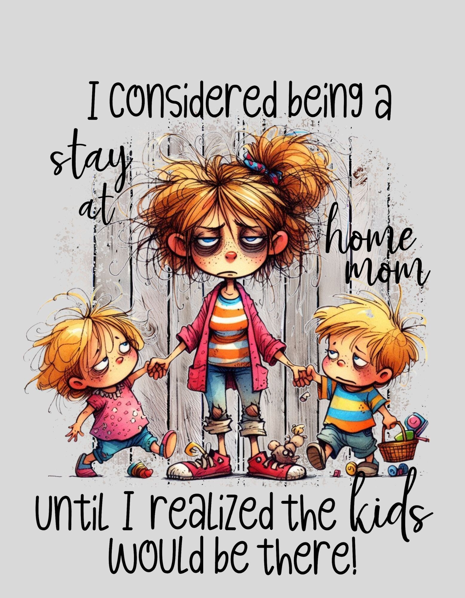 strijkapplicatie: Stay at home mom