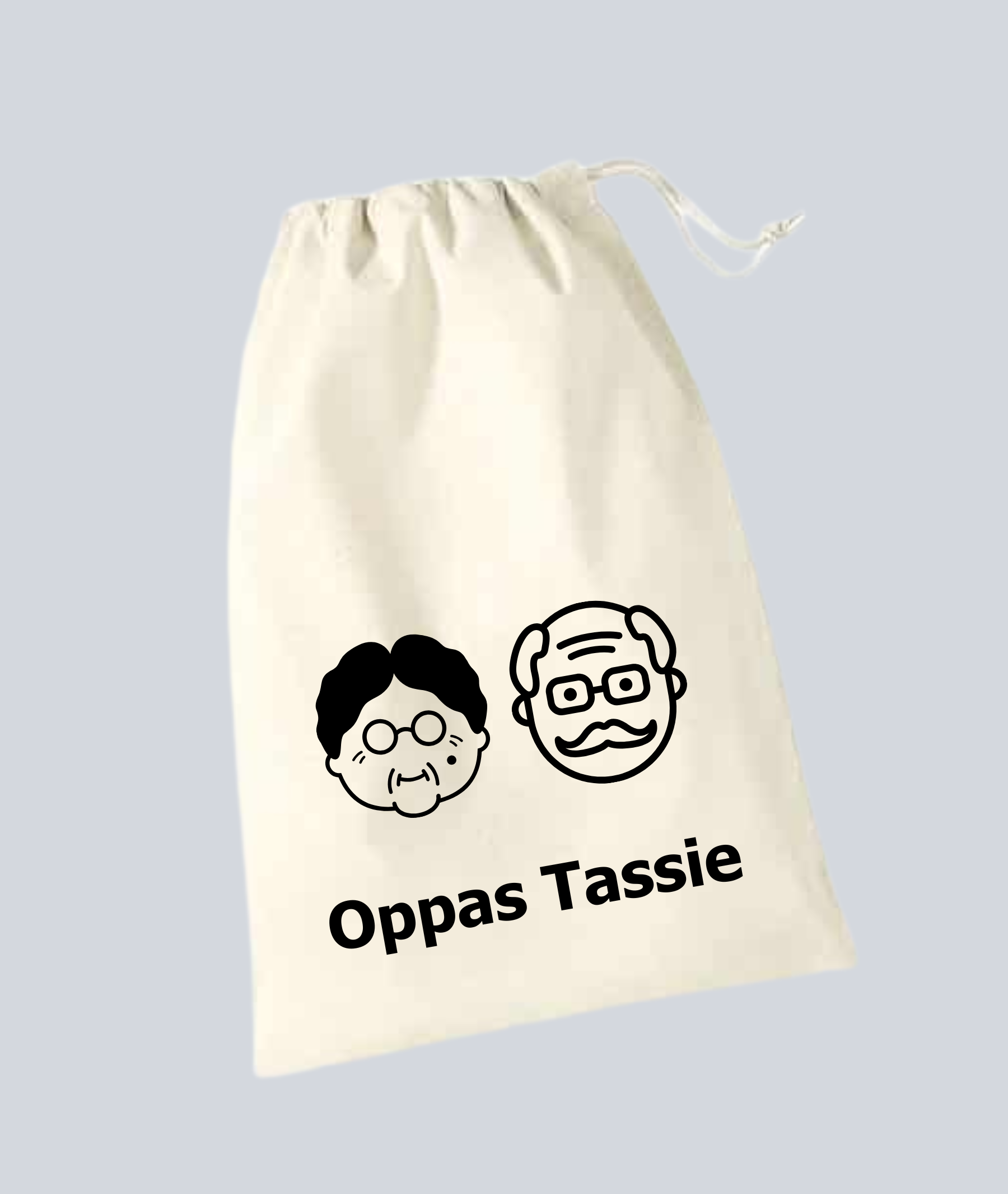 Bewaarzak "oppas tassie"