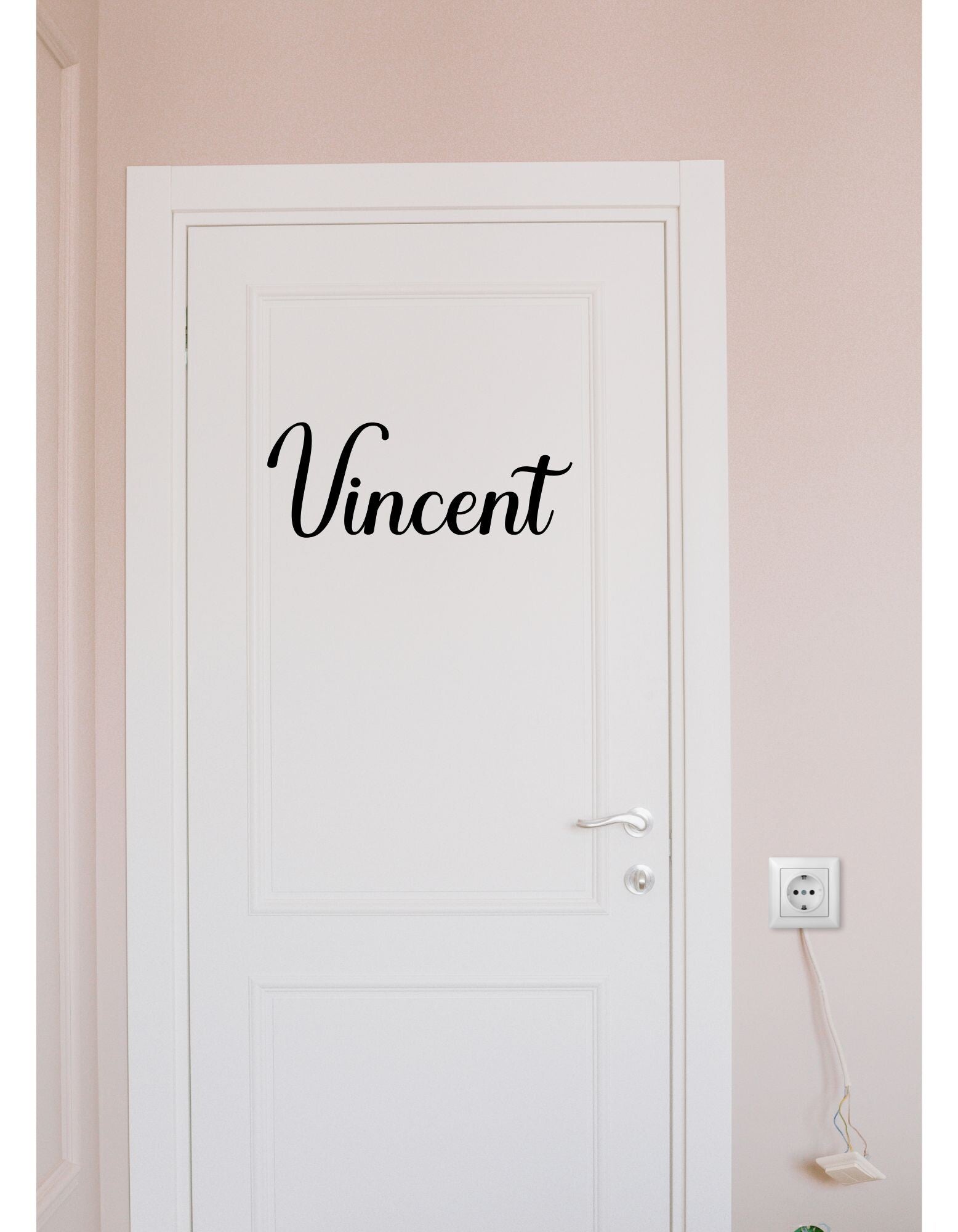 Deursticker gepersonaliseerd