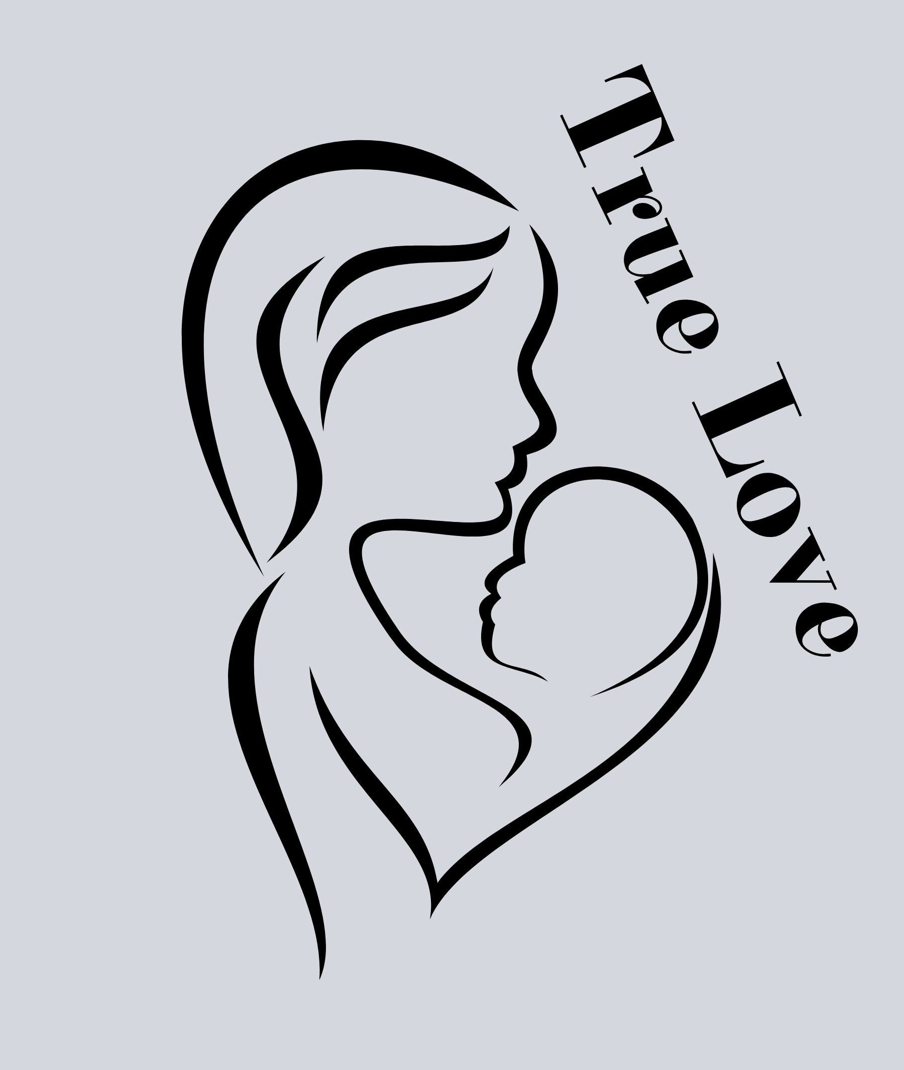 Strijkapplicatie: "true love"