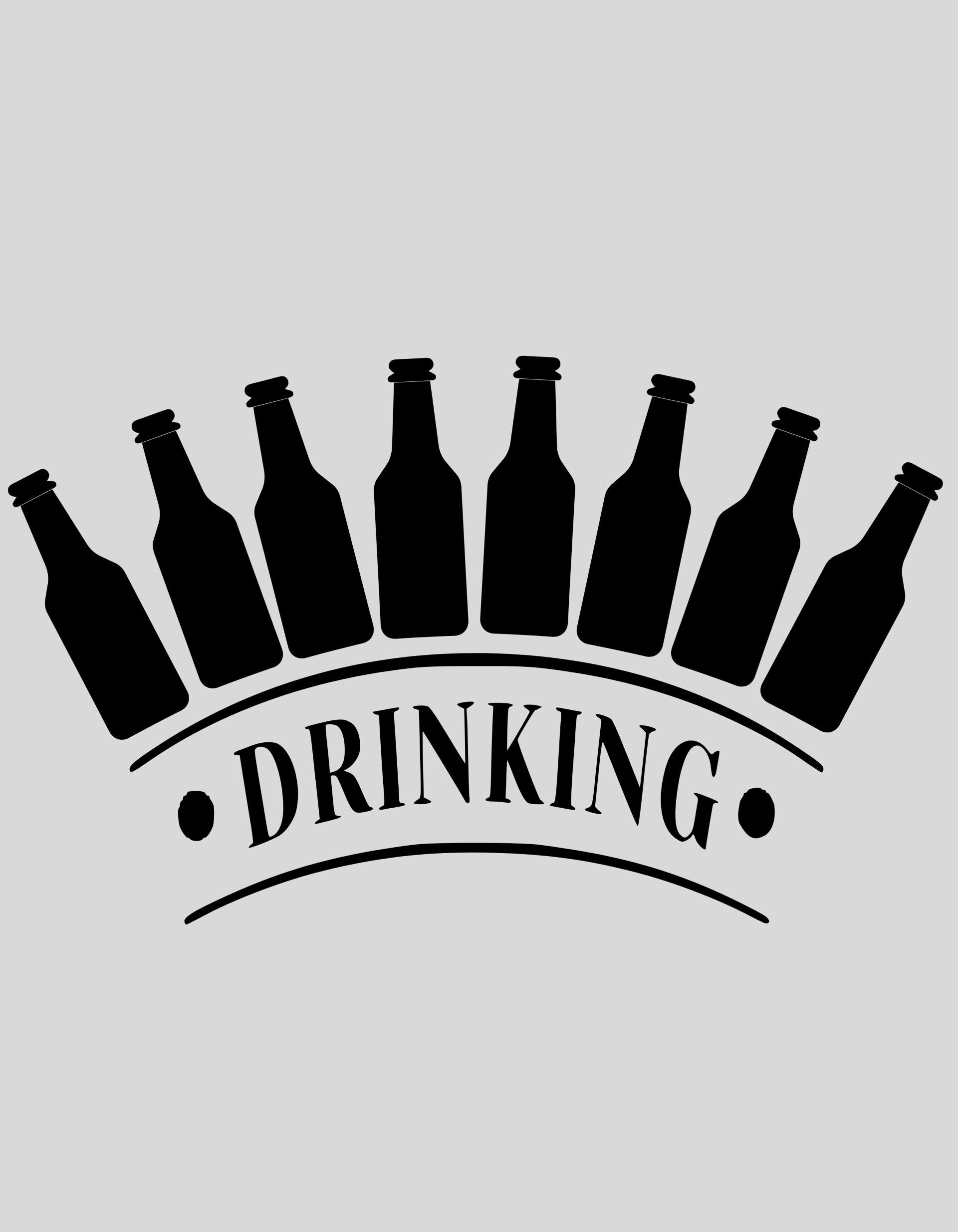 Strijkapplicatie: "DrinKing kroon"