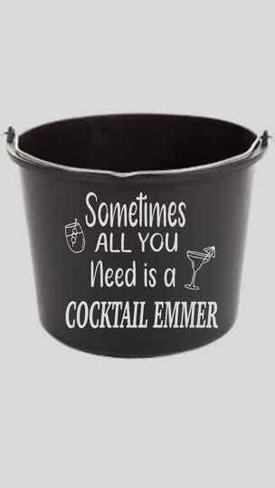 Emmer sticker: Cocktail emmer