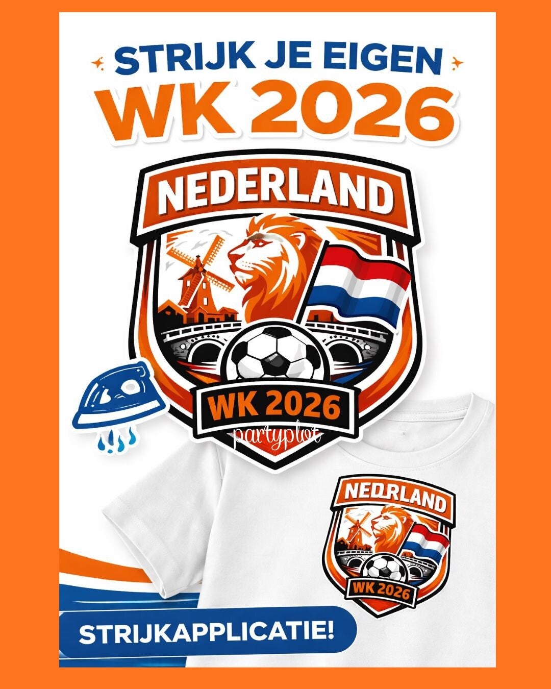 strijkapplicatie: WK 2026