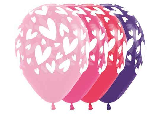 modern heart mix 5 stuks