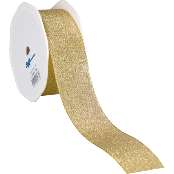 Glanzend Lurex Lint – Goud 38 mm