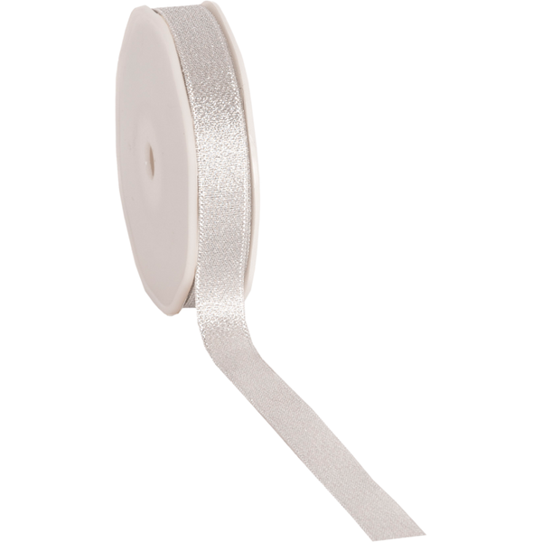 Lint luxe Flair, 15 mm x 20 m, zilver