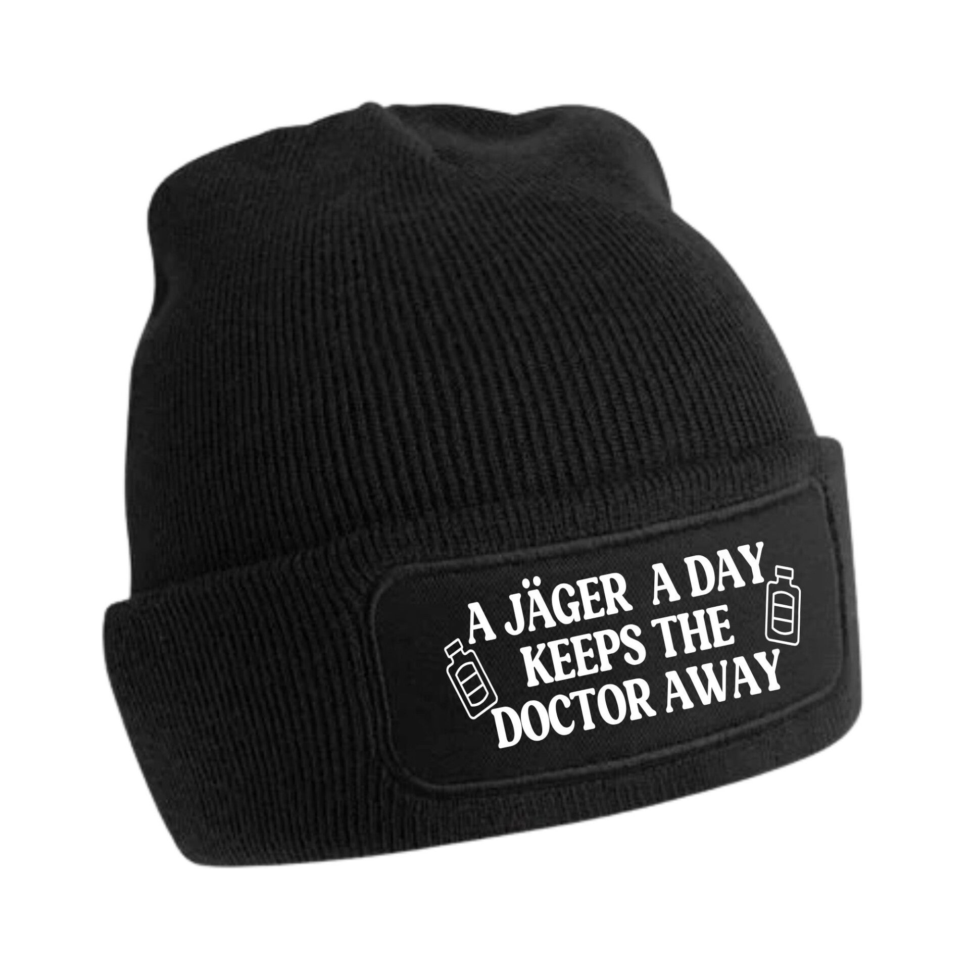 Beanie "a Jäger a day keep the doctor awayl"