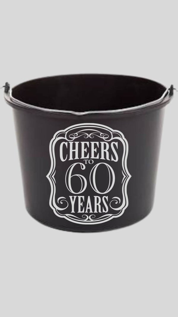 Emmer sticker: Cheers to 60/70/80 years