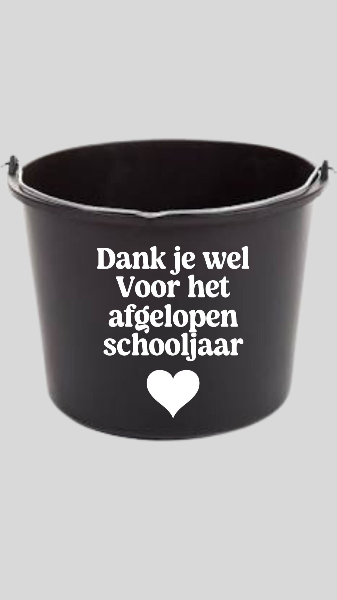 Emmer sticker: Dank je wel voor het afgelopen schooljaar