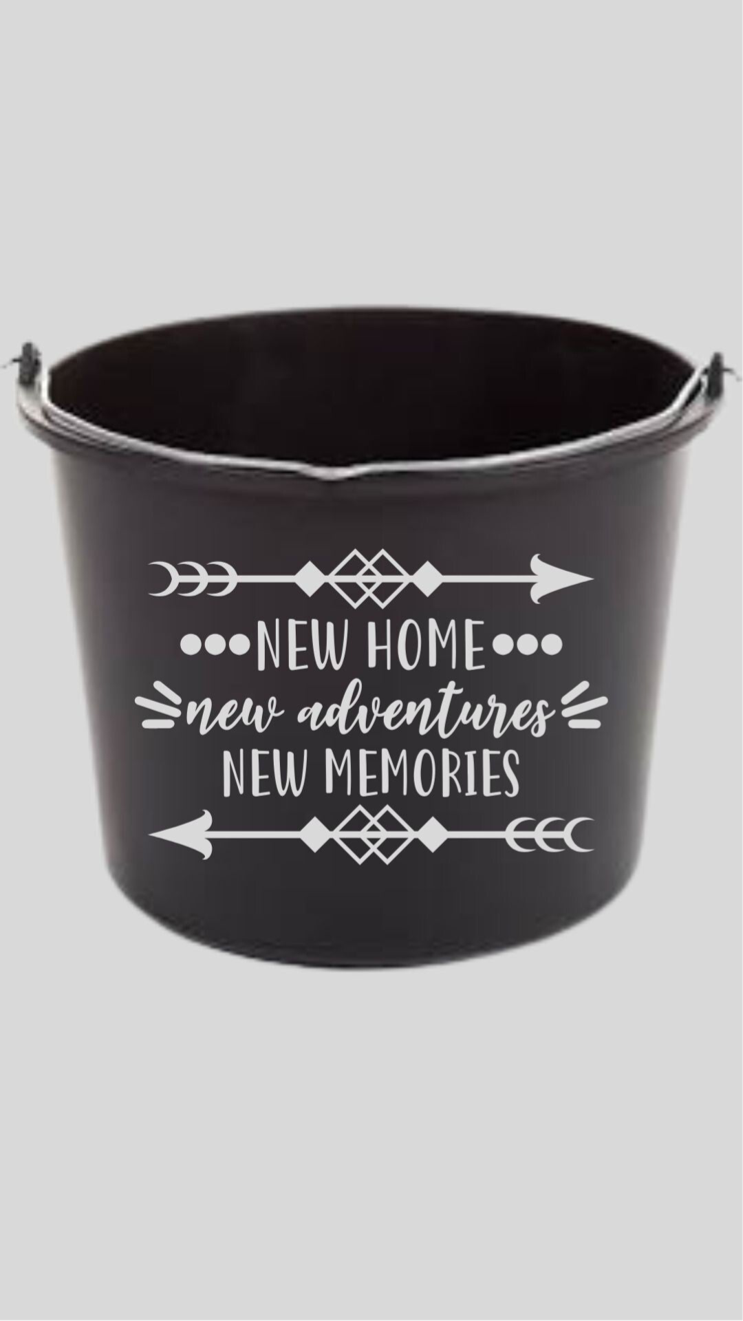 Emmer sticker: New home, new adventures, new memories