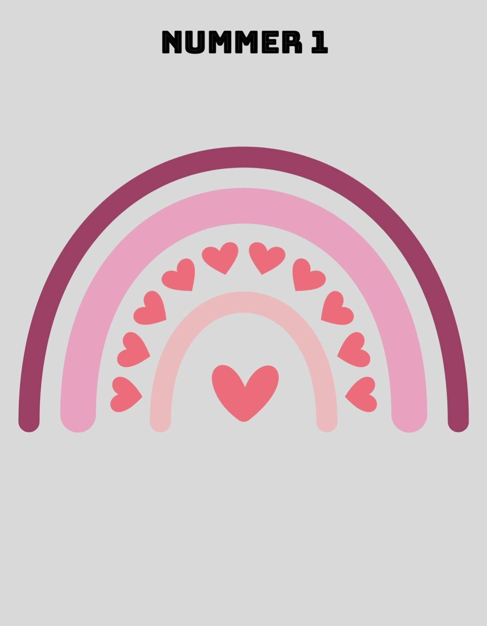 strijkapplicatie: "regenboog" 2 varianten