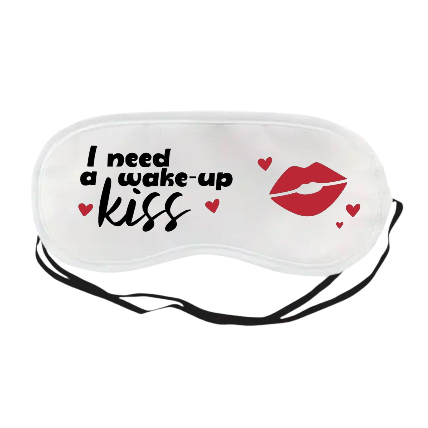 Slaapmasker: "I need a wake up kiss"