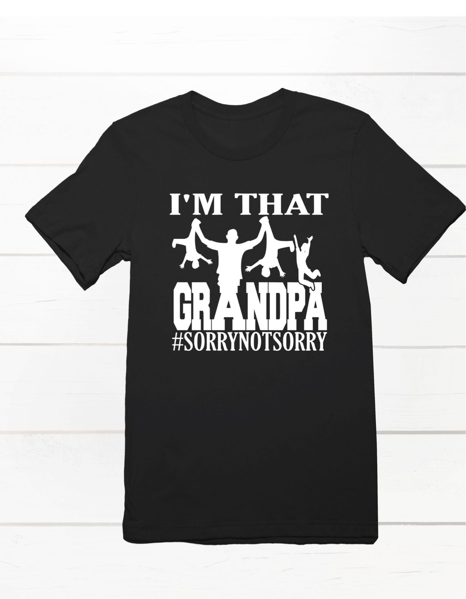 Shirt met opdruk: grandpa