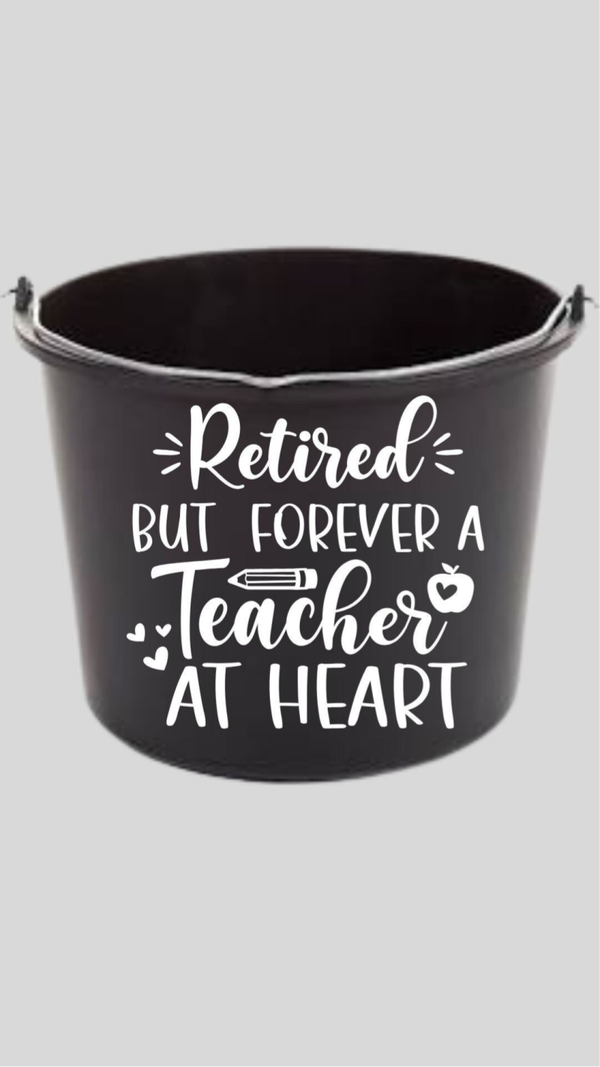 Emmer sticker: retired but forever a teacher at heart