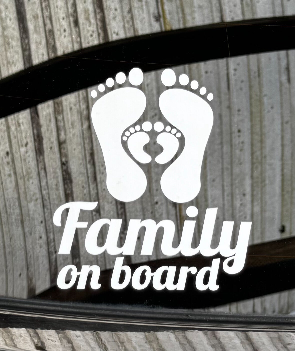 Autosticker: Family on board