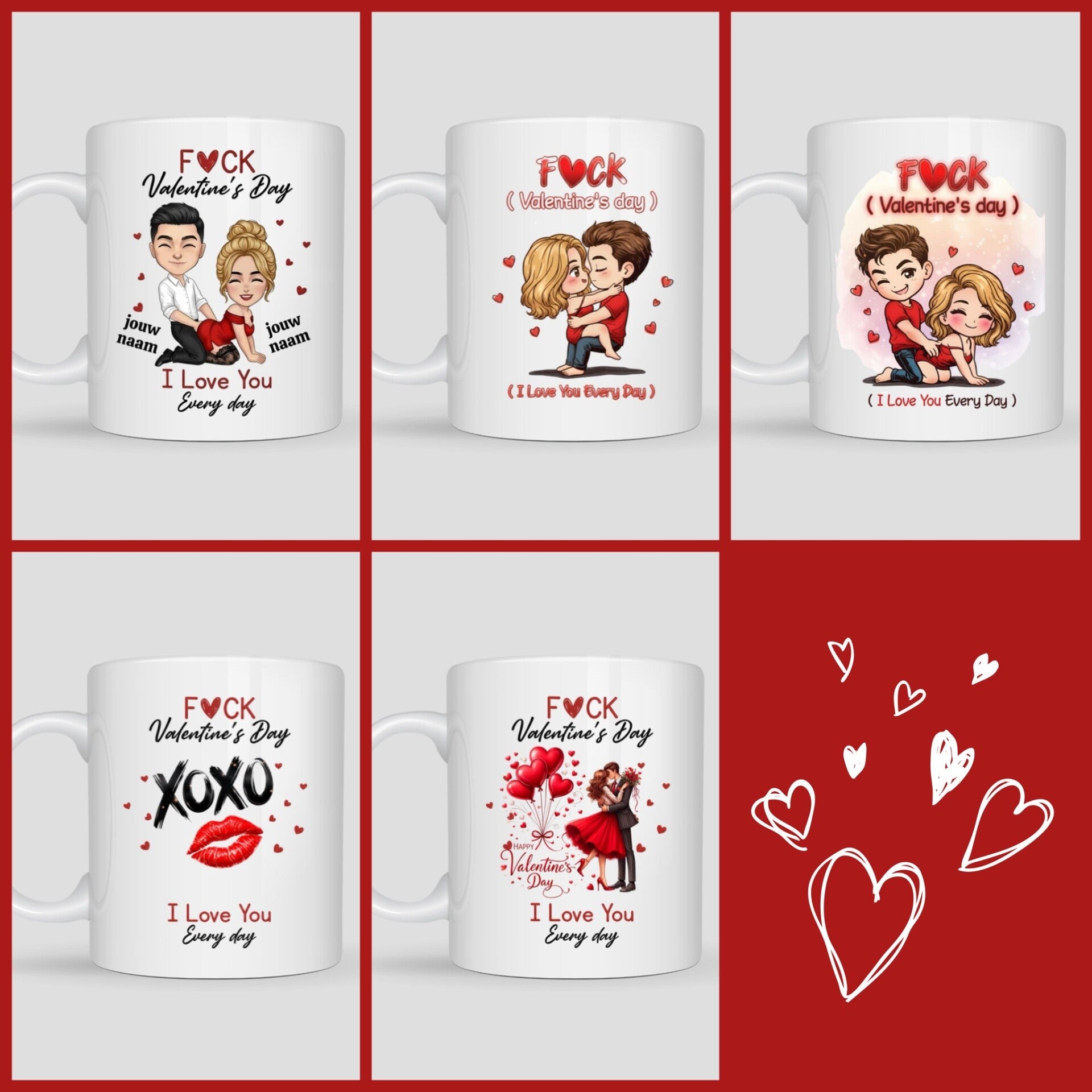 Mokken valentijn