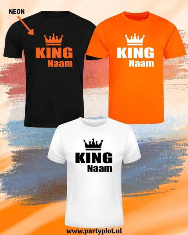 shirt kids: king "naam"