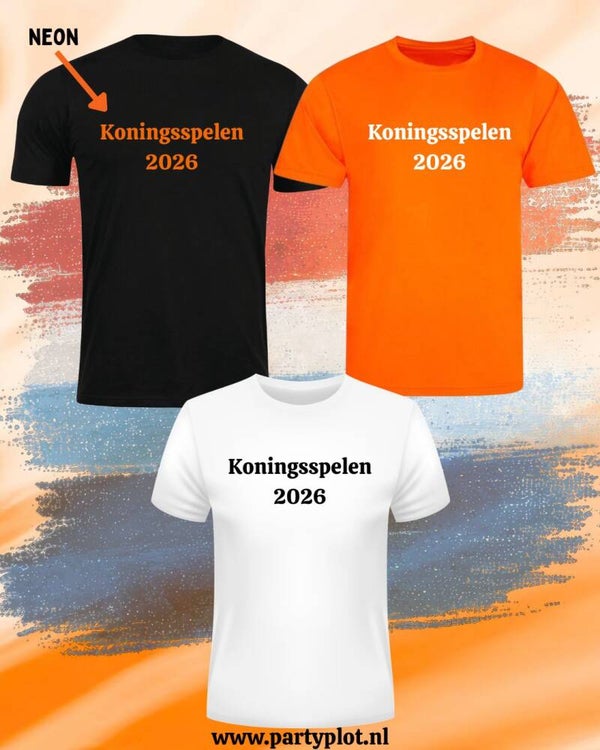 Strijkapplicatie: "koningsspelen 2027"