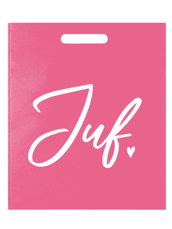 Non woven tas "Juf"