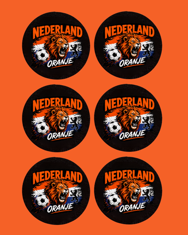 Onderzetters WK 6 stuks