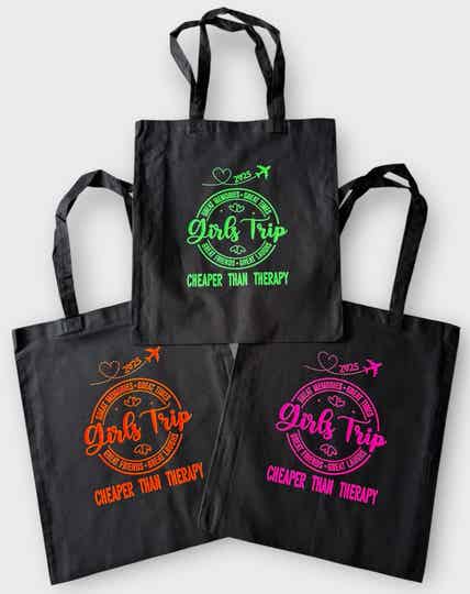Katoenen tas: "Girls trip"