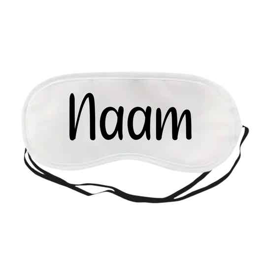 Slaapmasker: "naam"