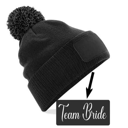 Snowstar beanie "Team Bride"